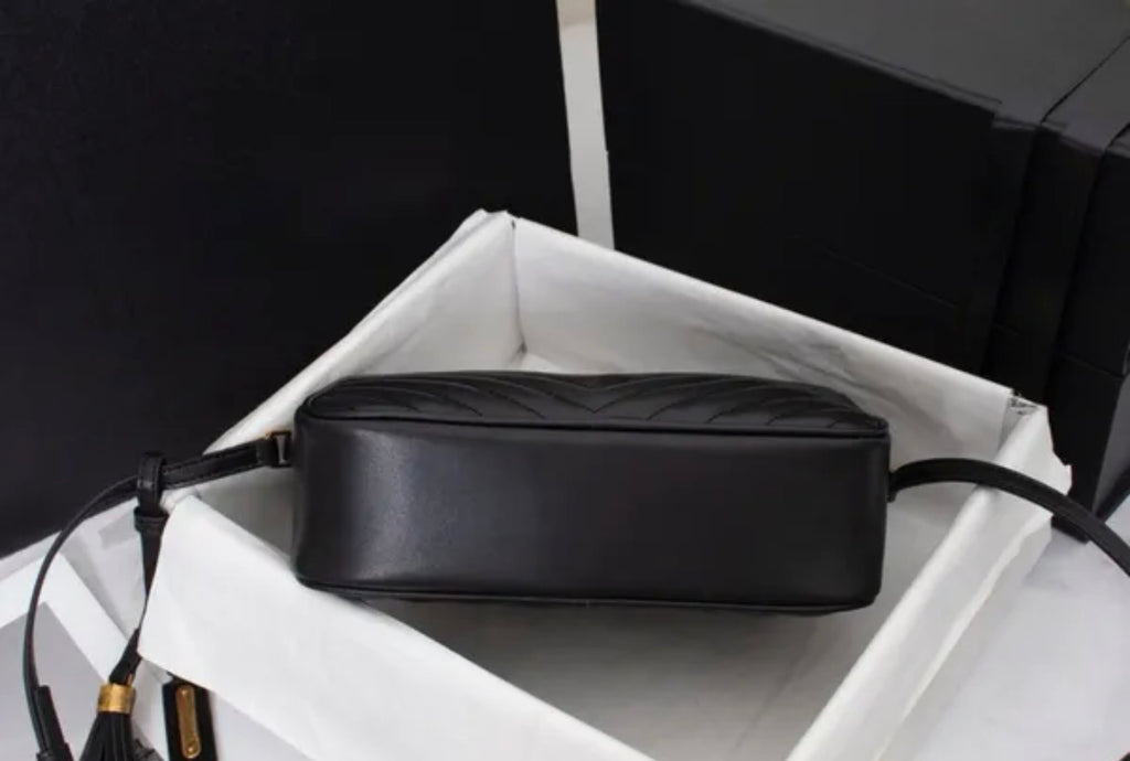 Premium Mirror Quality Camera style Shoulder Bag in super soft leather