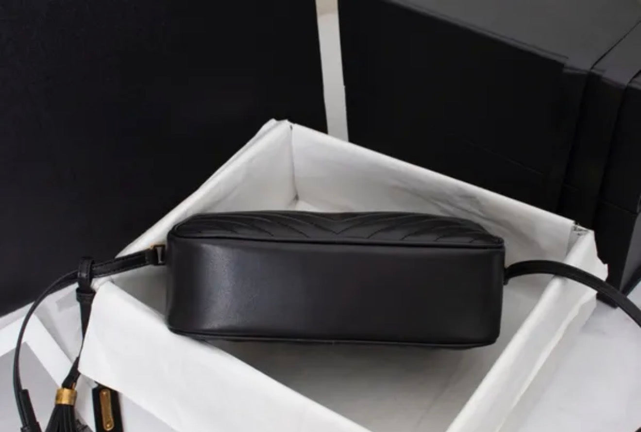 Premium Mirror Quality Camera style Shoulder Bag in super soft leather