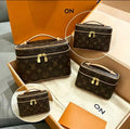 Premium Mirror Quality Makeup Vanity style Bag with straps