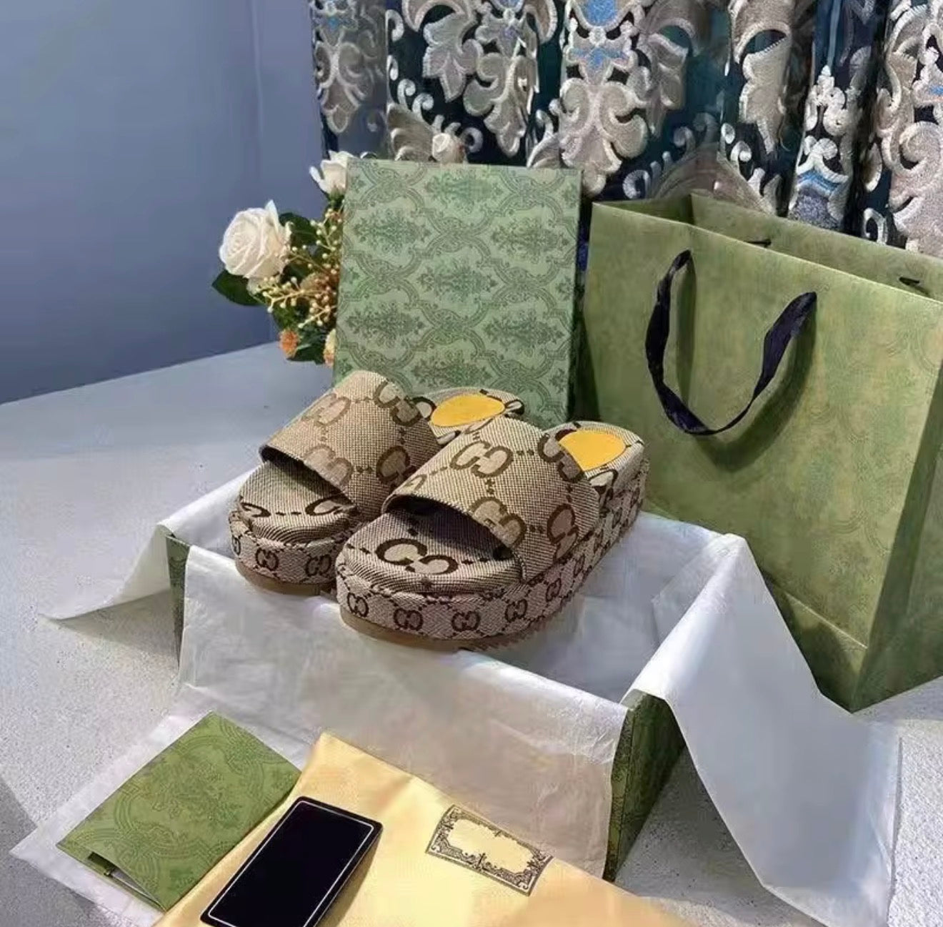 Premium Quality Canvas Platform style Slides