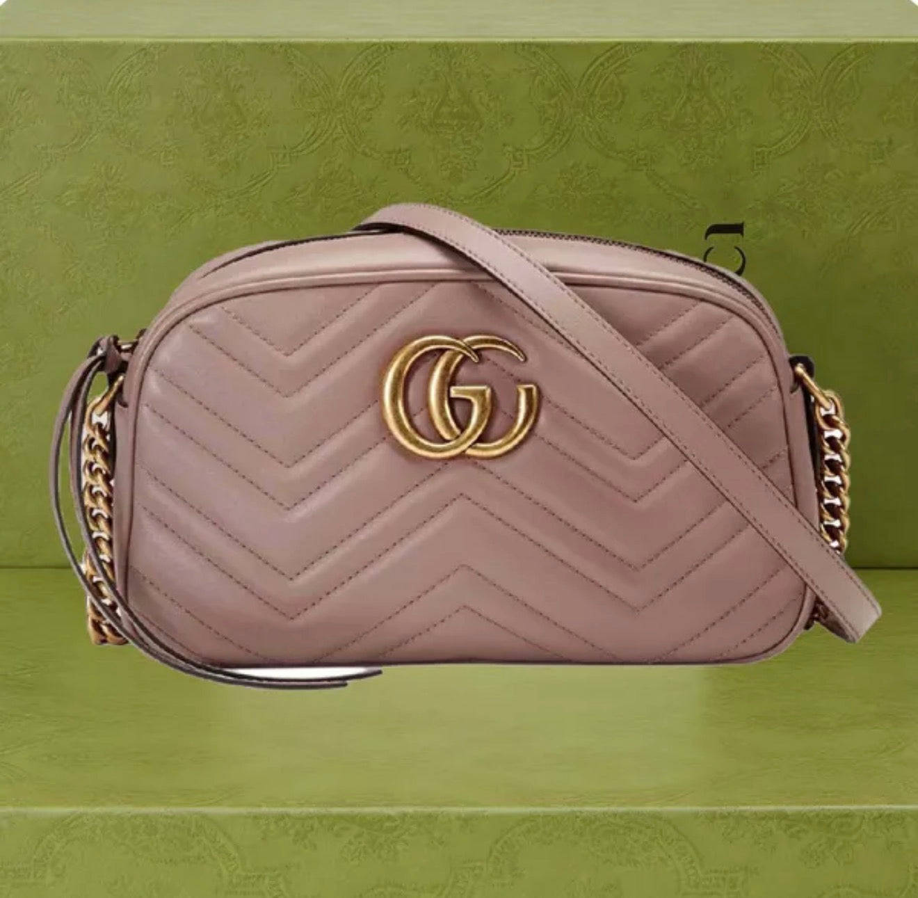 A18 Premium Quality Marmont Camera Style Shoulder Bag with zipper