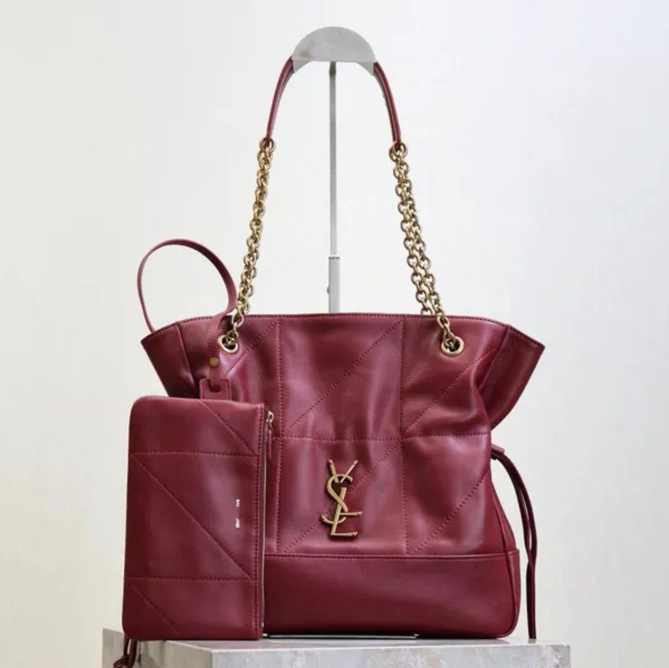 A17 Quality SMALL JAMIE SHOPPING IN LAMBSKIN