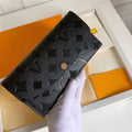 Premium Quality Sarah Style Classic Monogram Empreinte Leather Wallet