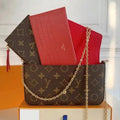 Premium Mirror Quality POCHETTE FELICIE CLUTCH Chain Bag