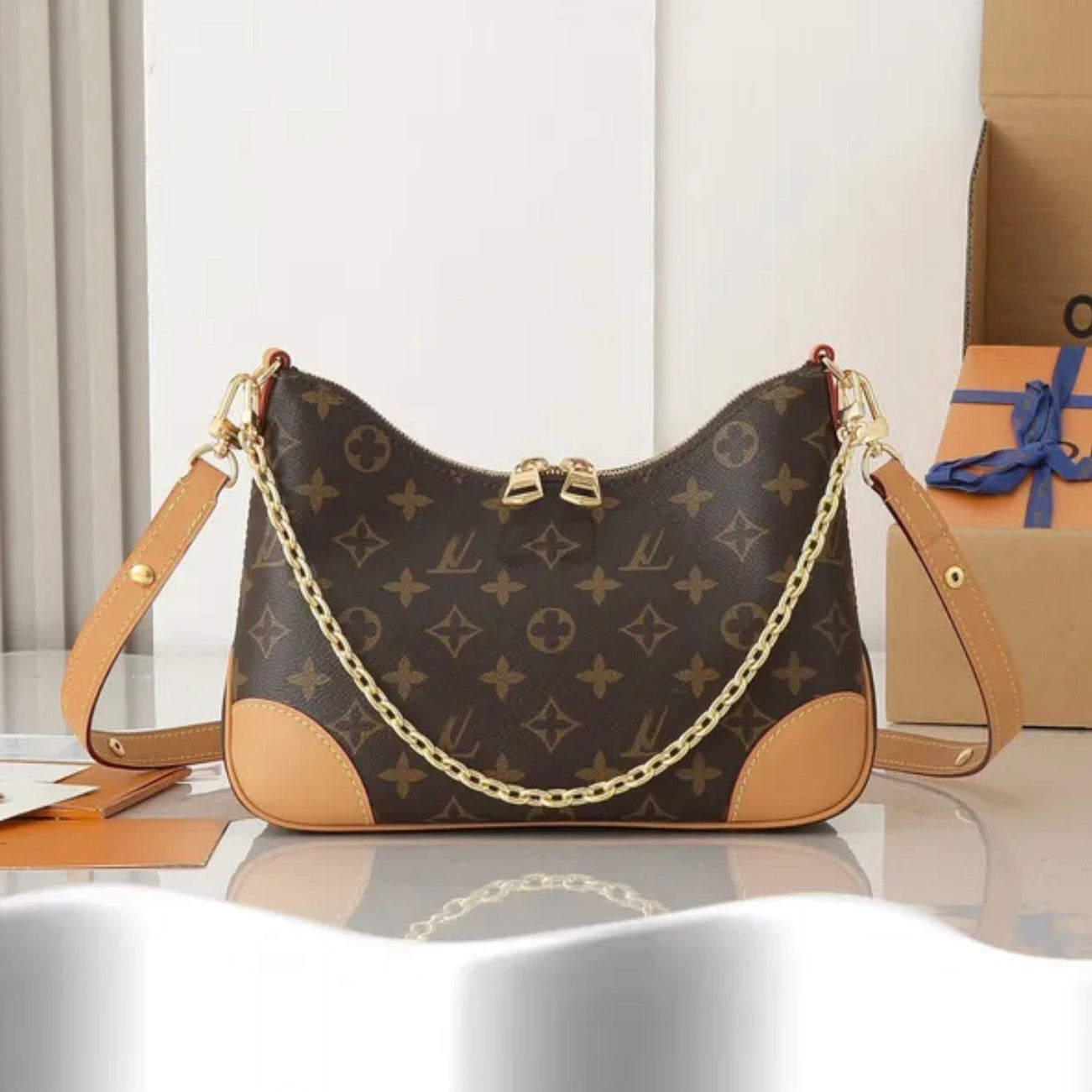 Premium Quality Boulogne PM Size Shoulder Bag