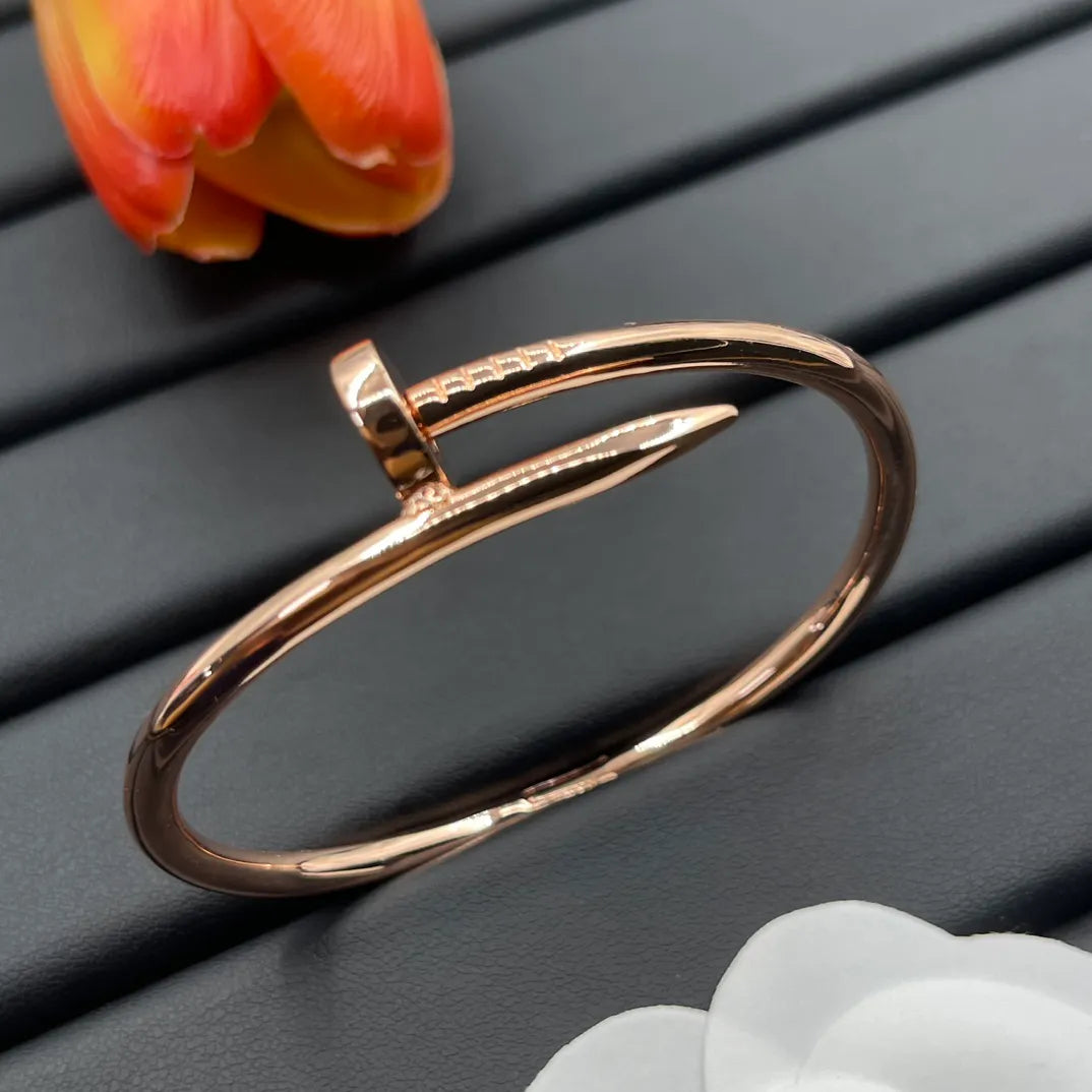 Premium Quality Stainless Steel Non-Tarnish Nail Style Bracelets