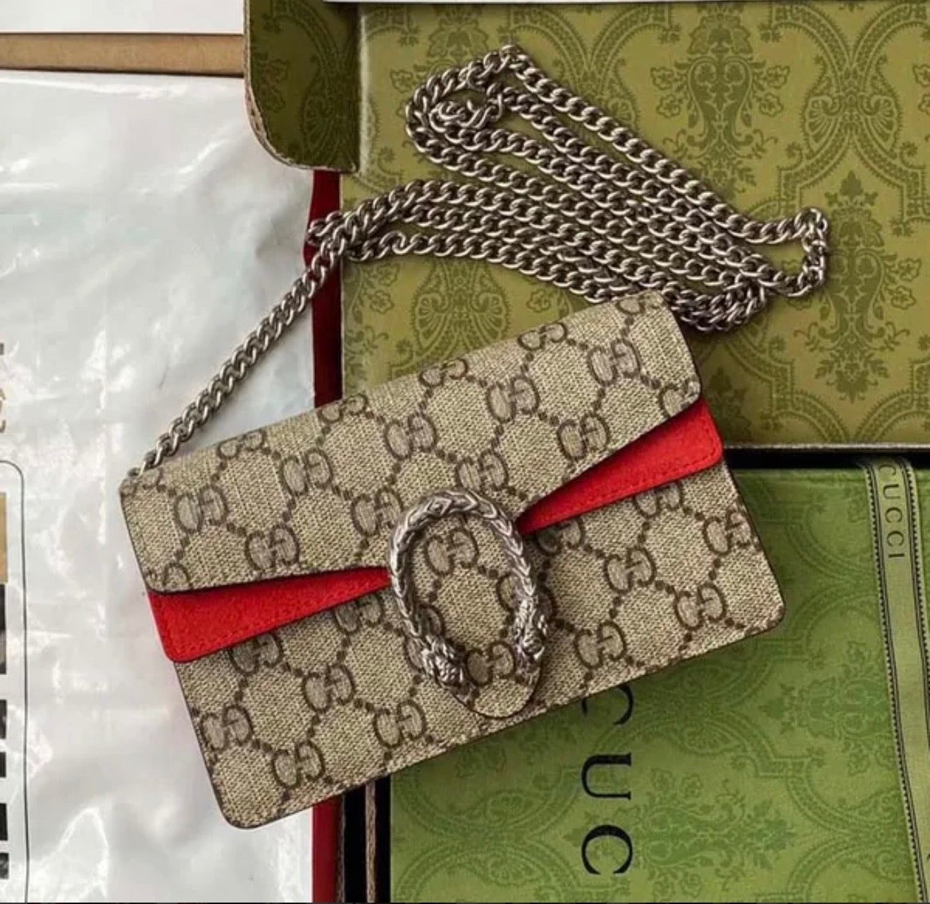 Premium Mirror Quality Dionysus Style mini chain Bag