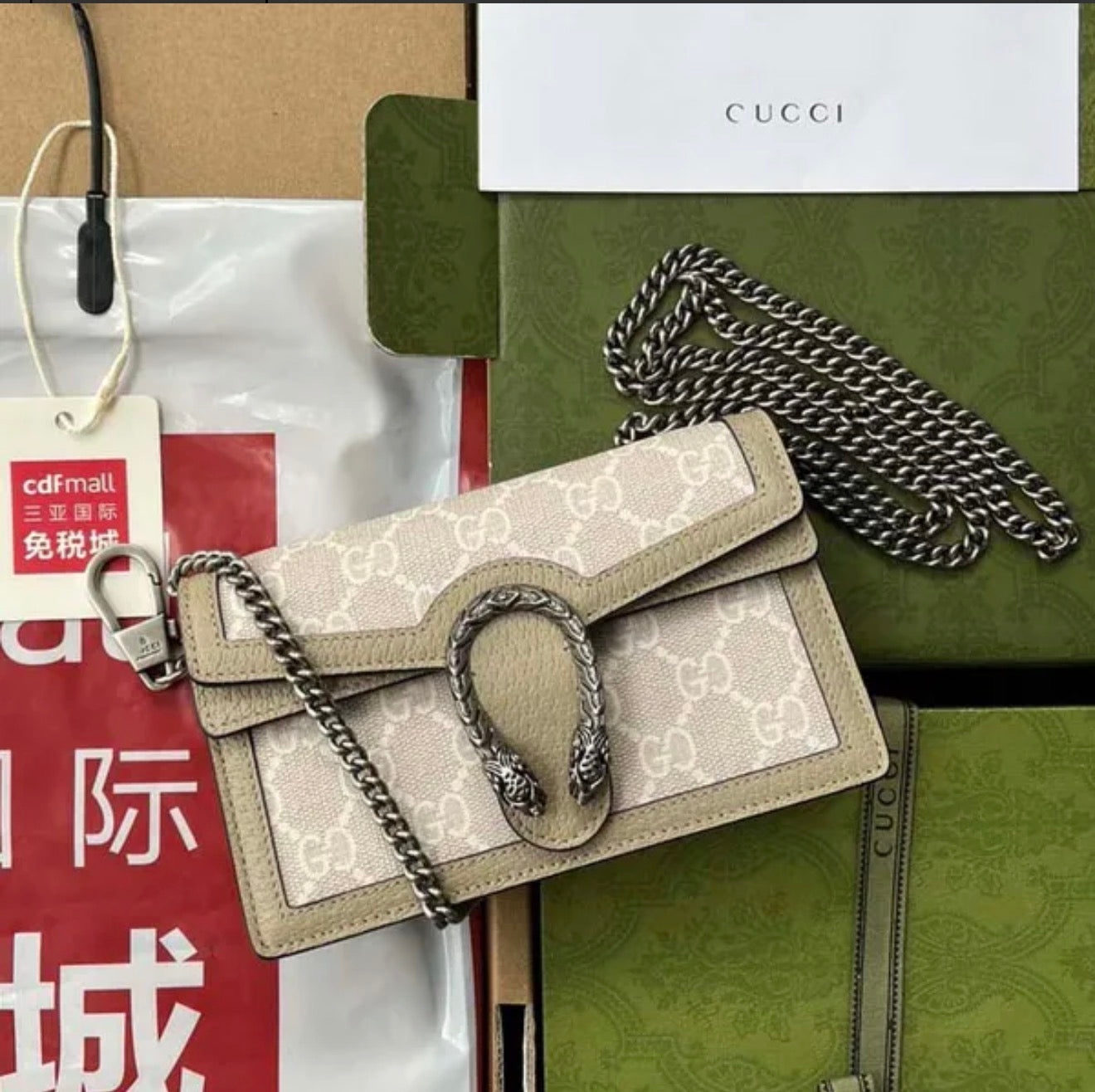 Premium Mirror Quality Dionysus Style mini chain Bag