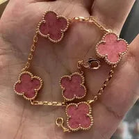 Premium Quality Stainless Steel Non-Tarnish vancleef Style Bracelets