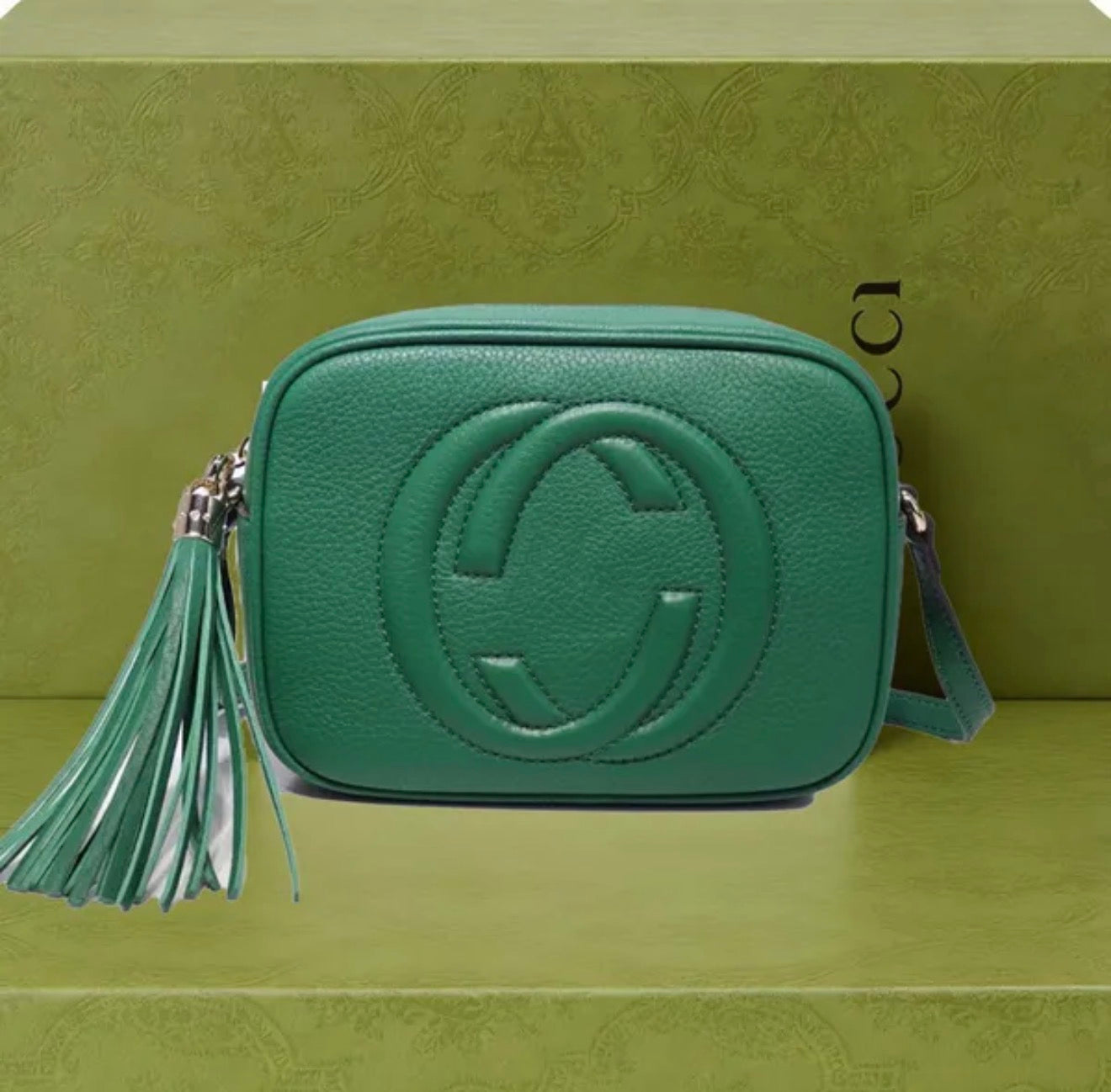 Premium Quality Leather Soho style Disco Bag