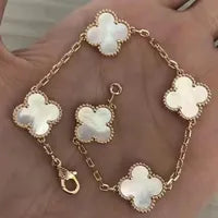Premium Quality Stainless Steel Non-Tarnish vancleef Style Bracelets