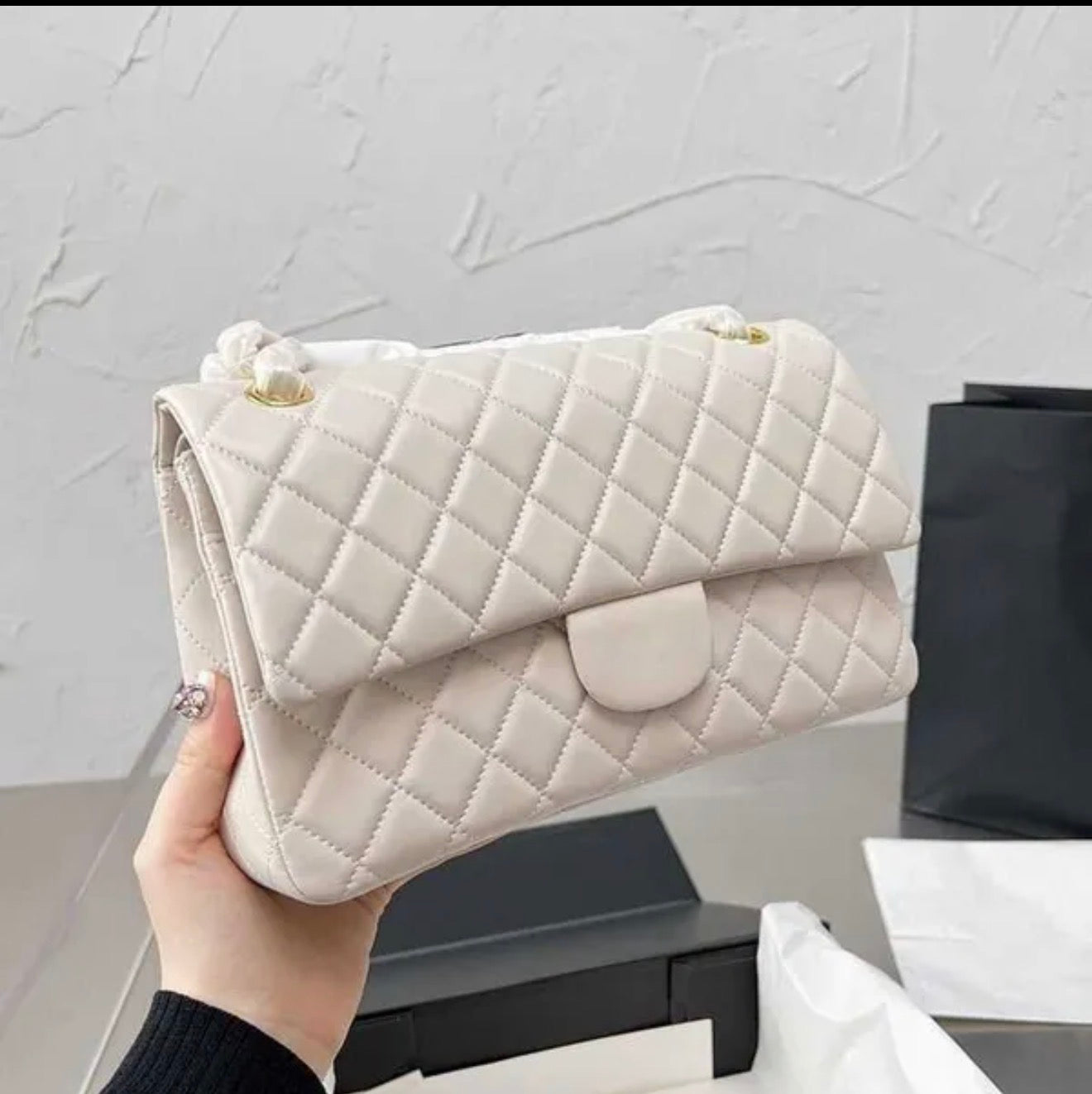 A20 Classic Flap Genuine Leather Bag