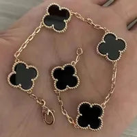 Premium Quality Stainless Steel Non-Tarnish vancleef Style Bracelets