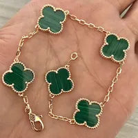 Premium Quality Stainless Steel Non-Tarnish vancleef Style Bracelets