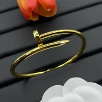 Premium Quality Stainless Steel Non-Tarnish Nail Style Bracelets