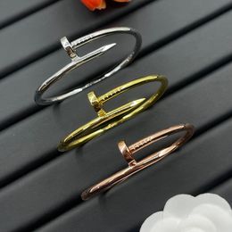 Premium Quality Stainless Steel Non-Tarnish Nail Style Bracelets