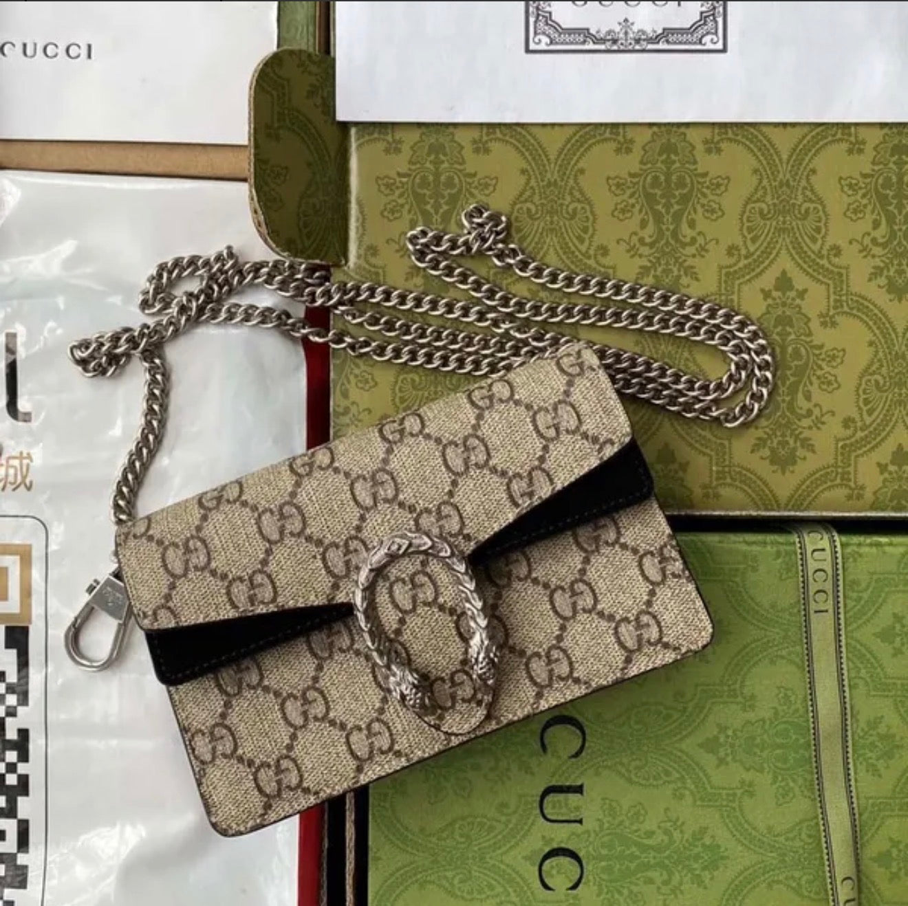 Premium Mirror Quality Dionysus Style mini chain Bag