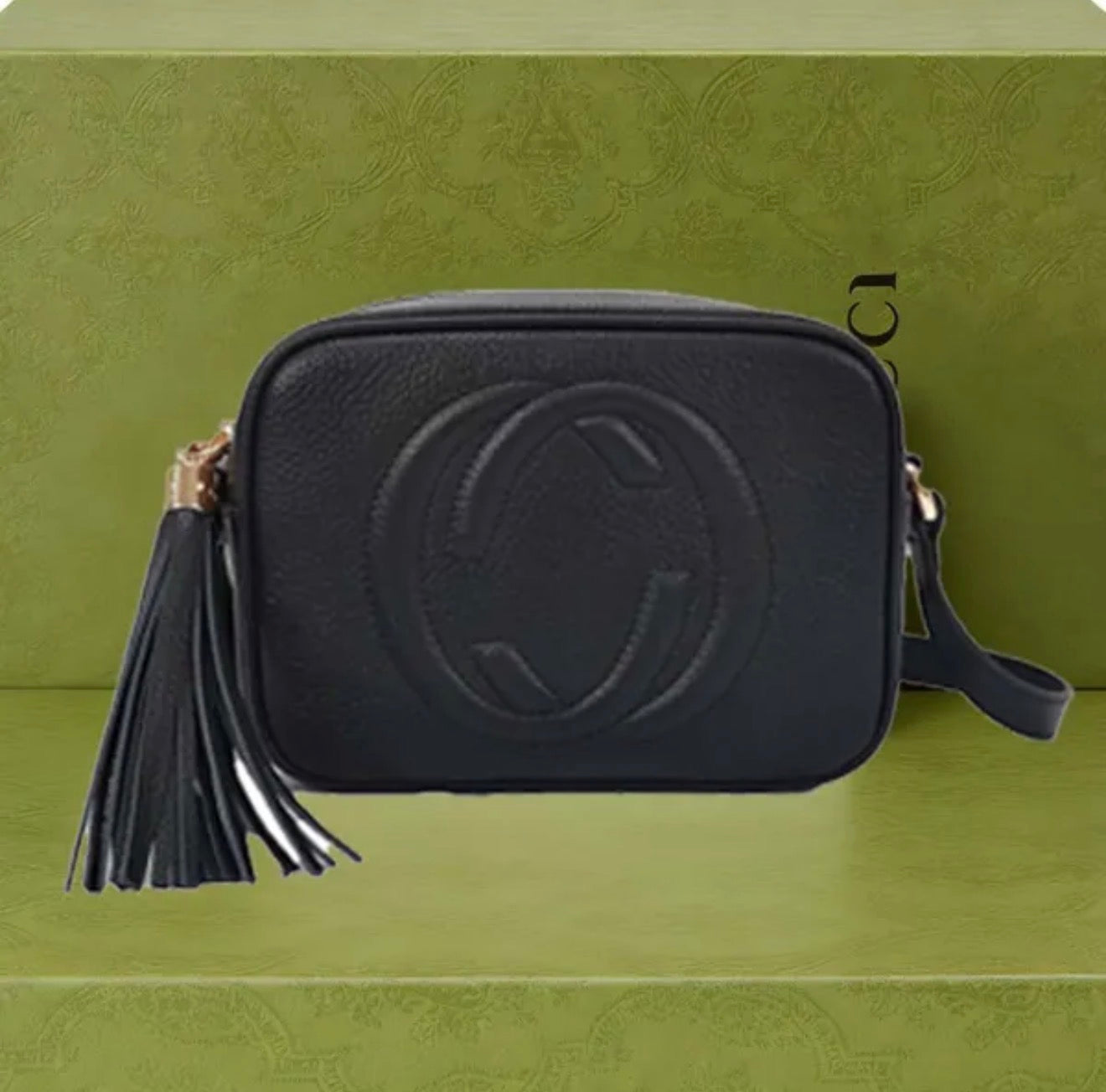 Premium Quality Leather Soho style Disco Bag