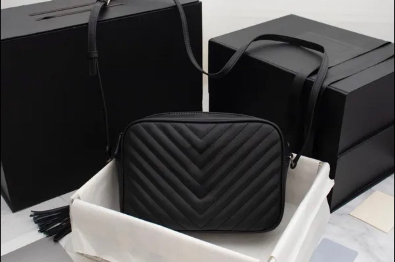Premium Mirror Quality Camera style Shoulder Bag in super soft leather