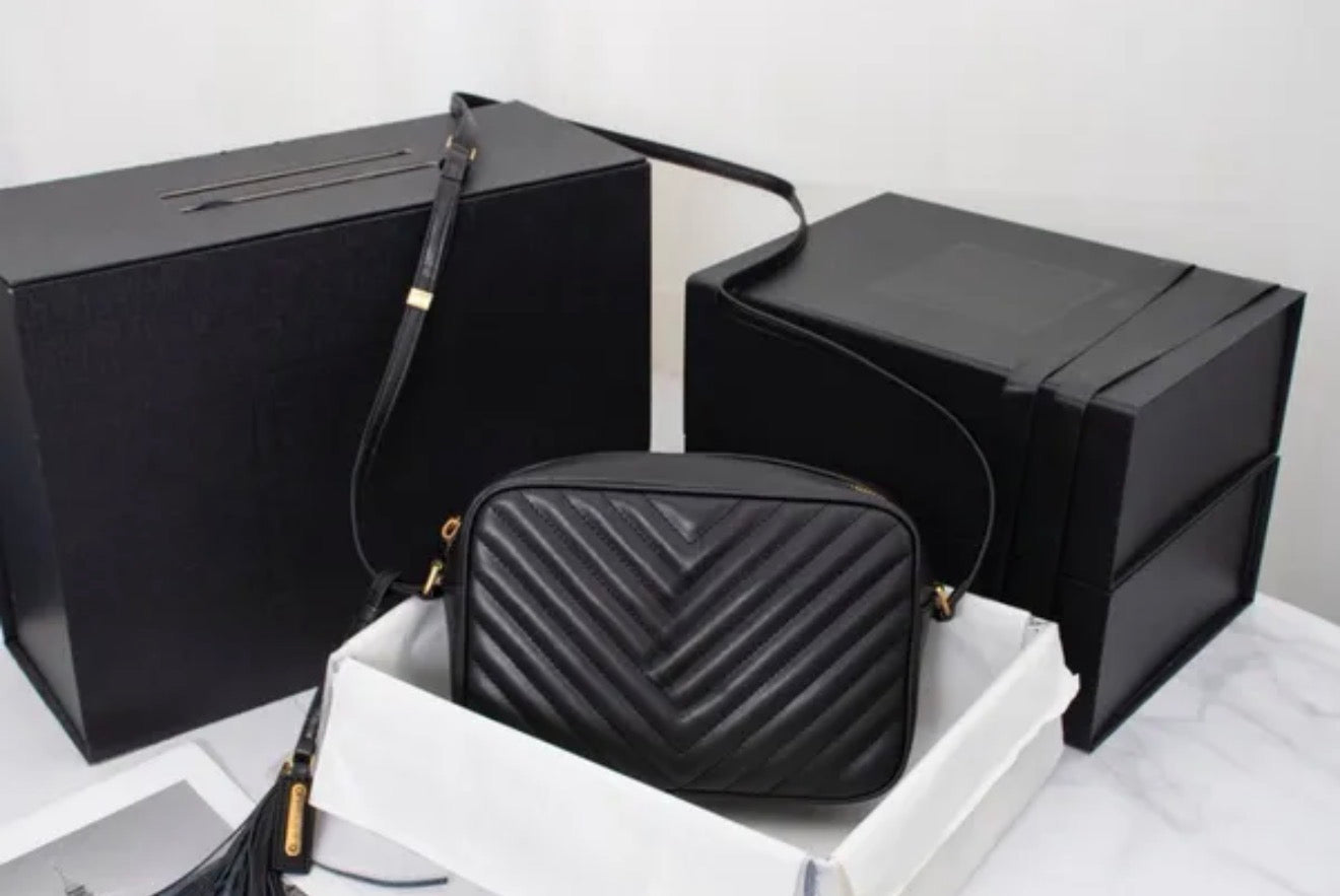 Premium Mirror Quality Camera style Shoulder Bag in super soft leather