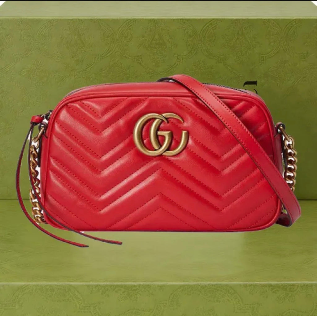A18 Premium Quality Marmont Camera Style Shoulder Bag with zipper