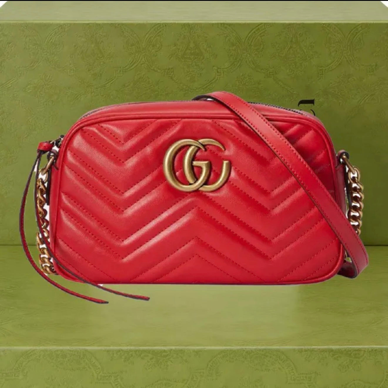 A18 Premium Quality Marmont Camera Style Shoulder Bag with zipper