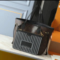 Premium Mirror Quality Inside-out Leather NeverFull MM style Tote