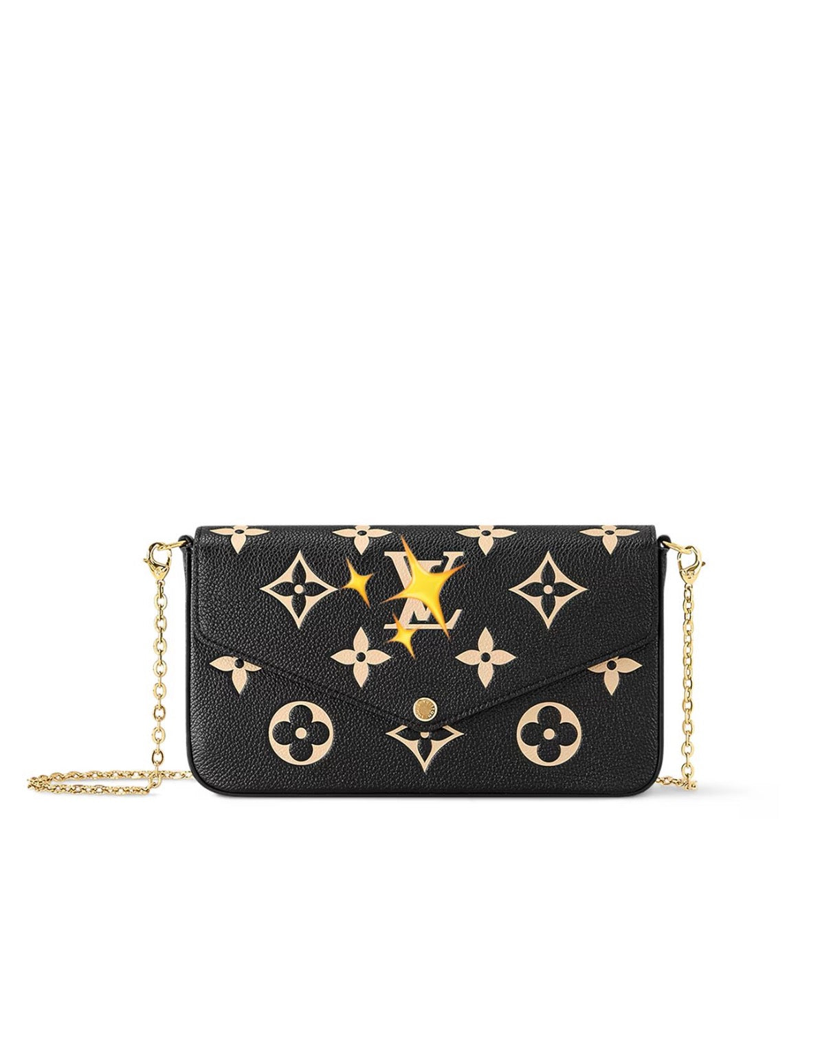 Premium Quality POCHETTE FELICIE CLUTCH Chain Bag