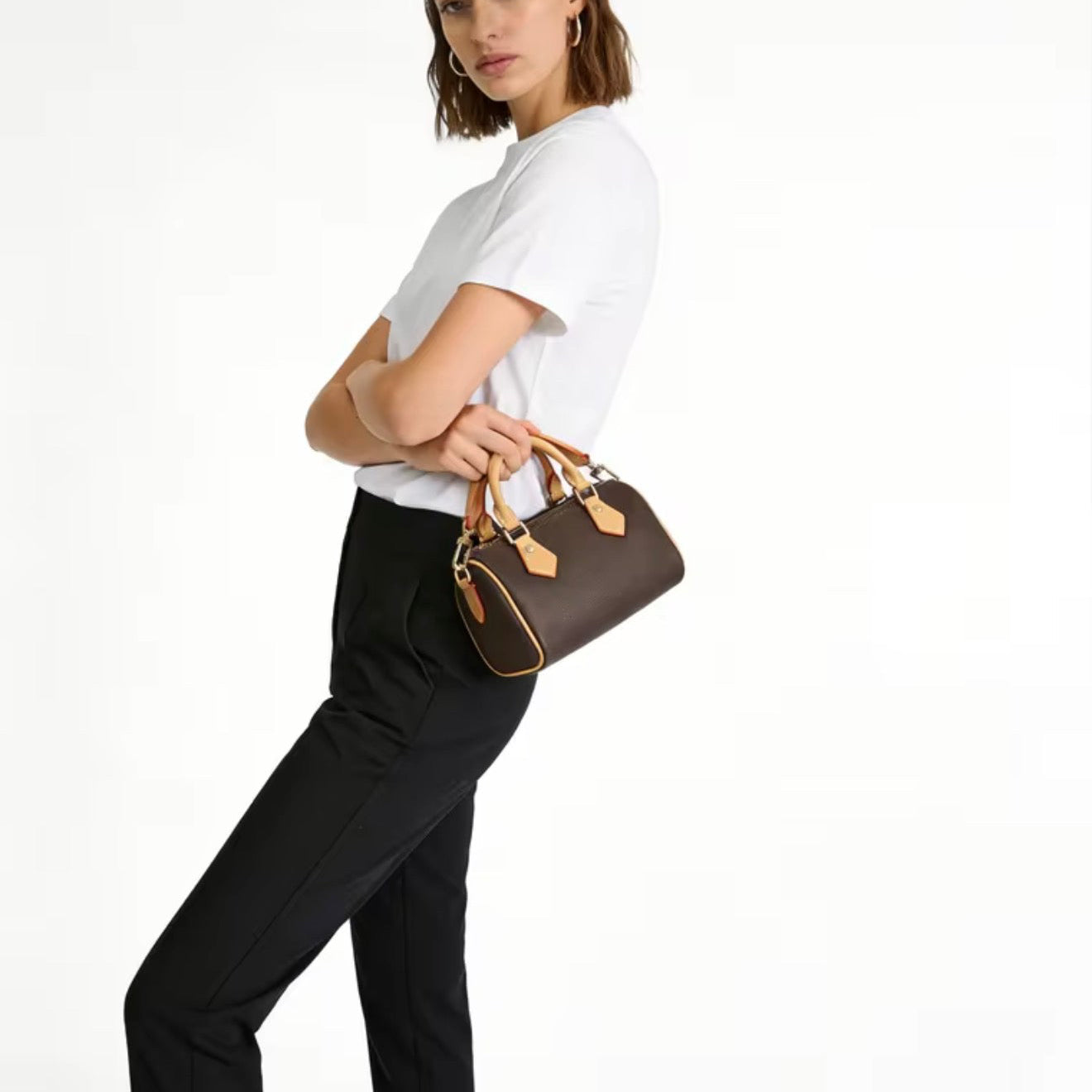 Premium Quality Classic Speedy Nano Style Mini Bag