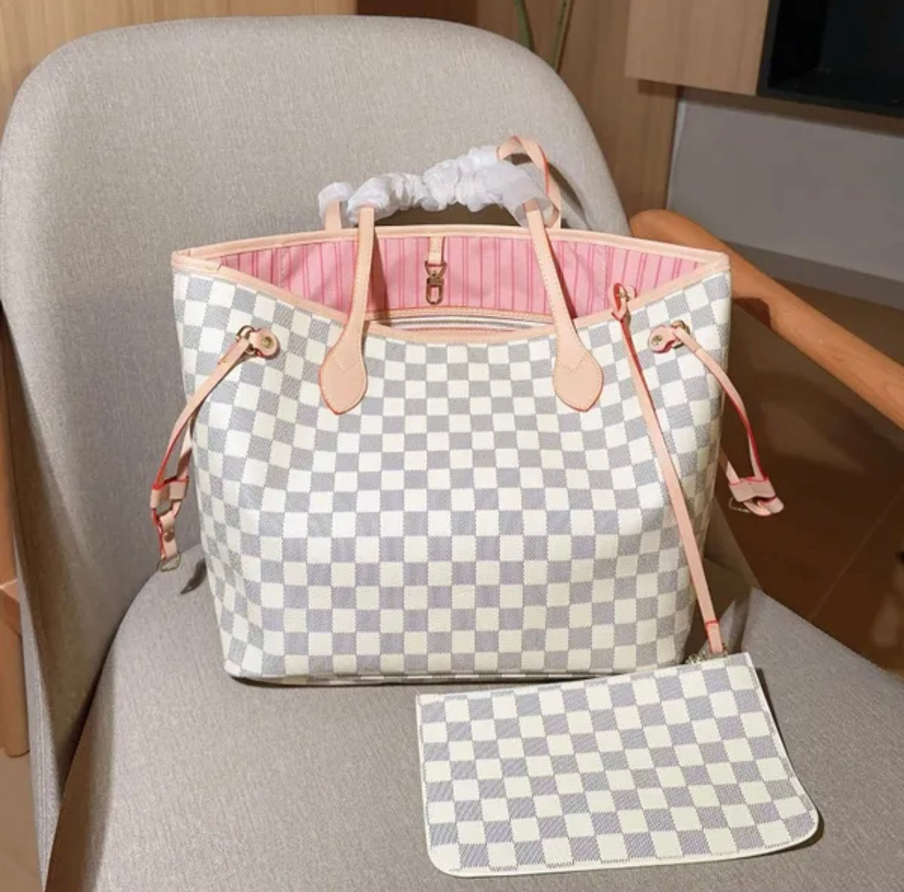 Premium Mirror Quality NeverFull style Size MM Tote Bag
