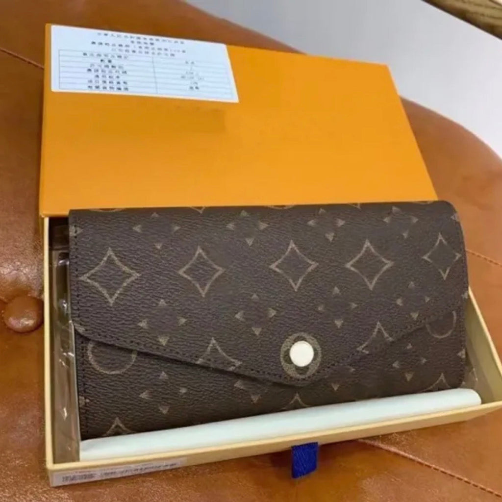 Premium Quality Sarah Style wallet Classic Pattern