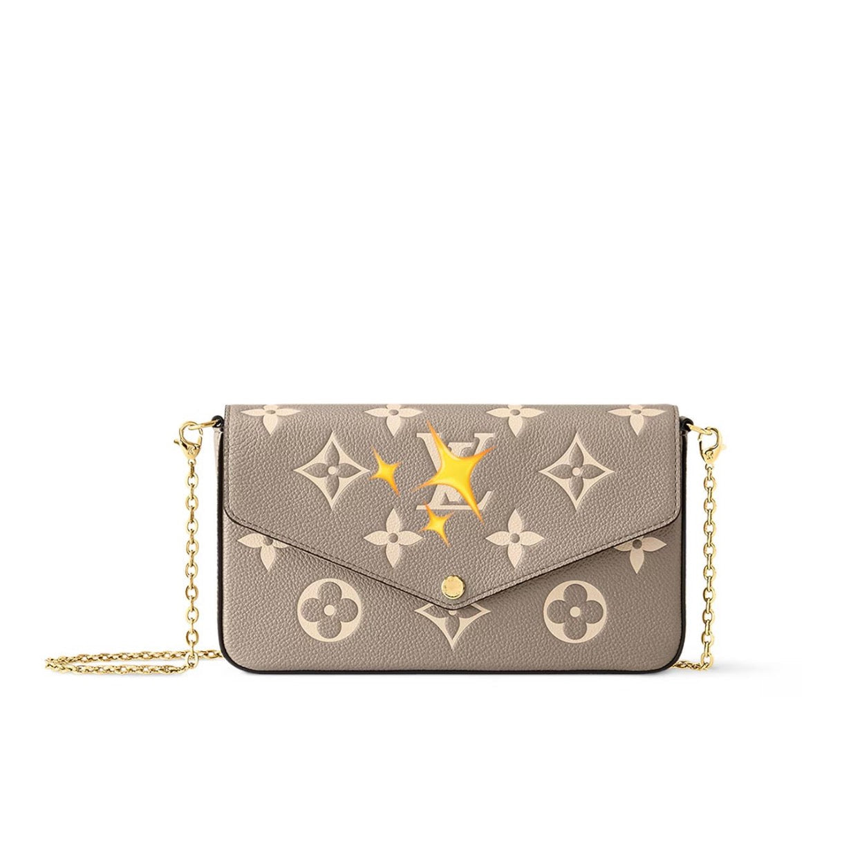 Premium Quality POCHETTE FELICIE CLUTCH Chain Bag