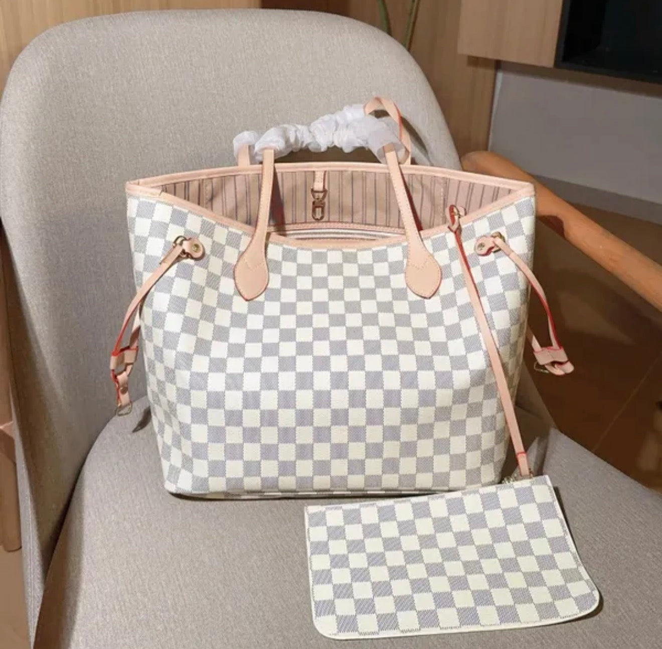 Premium Mirror Quality NeverFull style Size MM Tote Bag