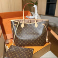 Premium Quality NeverFull style Tote Bag in Classic Monogram