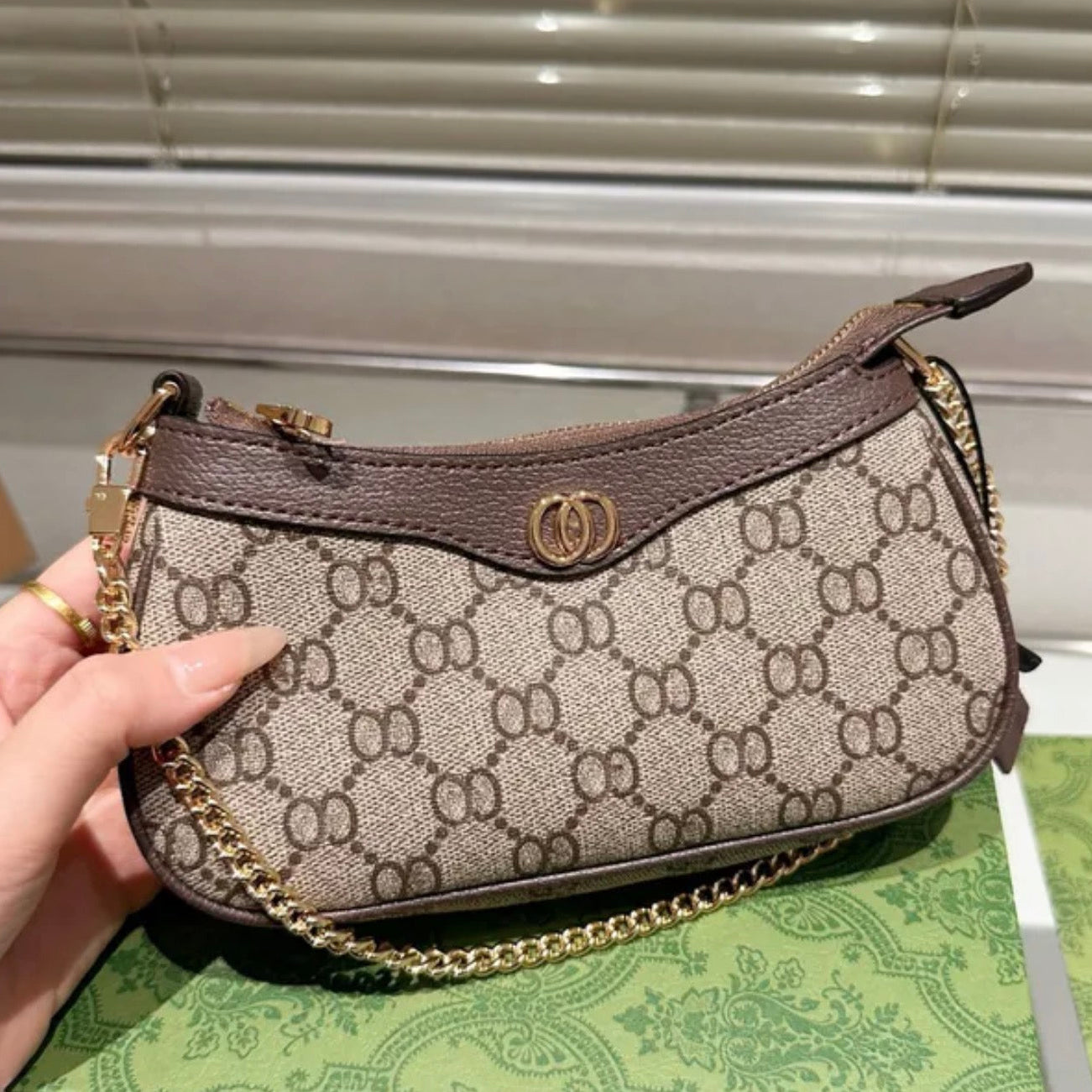 Premium Mirror Quality Ophidia style mini chain Bag
