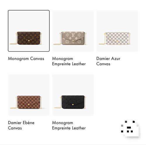 A17 POCHETTE FELICIE CLUTCH Chain Bag