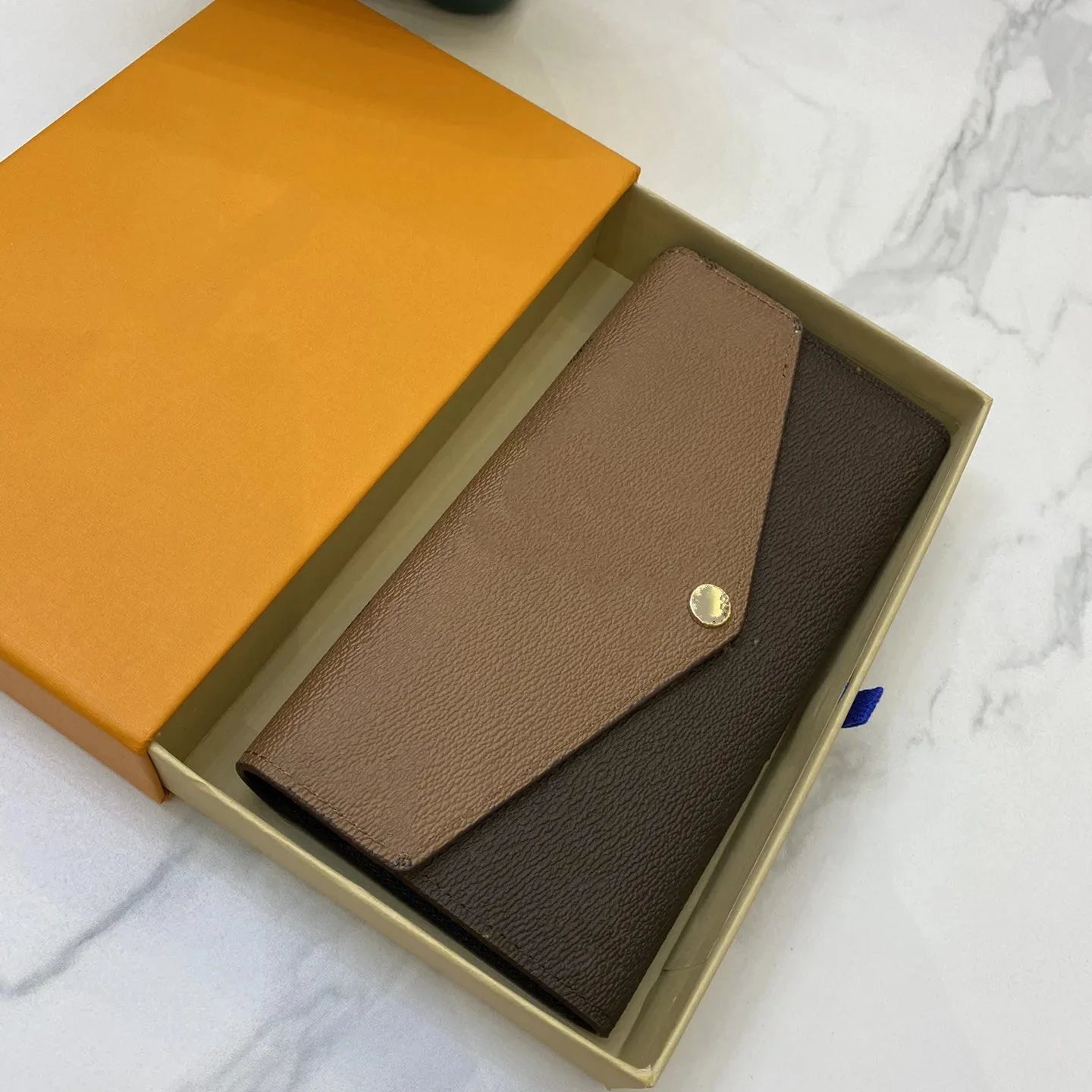 Premium Quality Sarah Style Classic other Monogram pattern Wallet