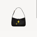 A18 Premium Quality Le 5 Shoulder Bag in Beige leather