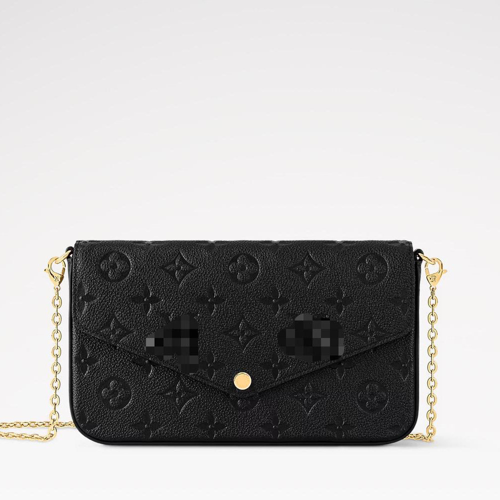 Premium Quality POCHETTE FELICIE CLUTCH Chain Bag