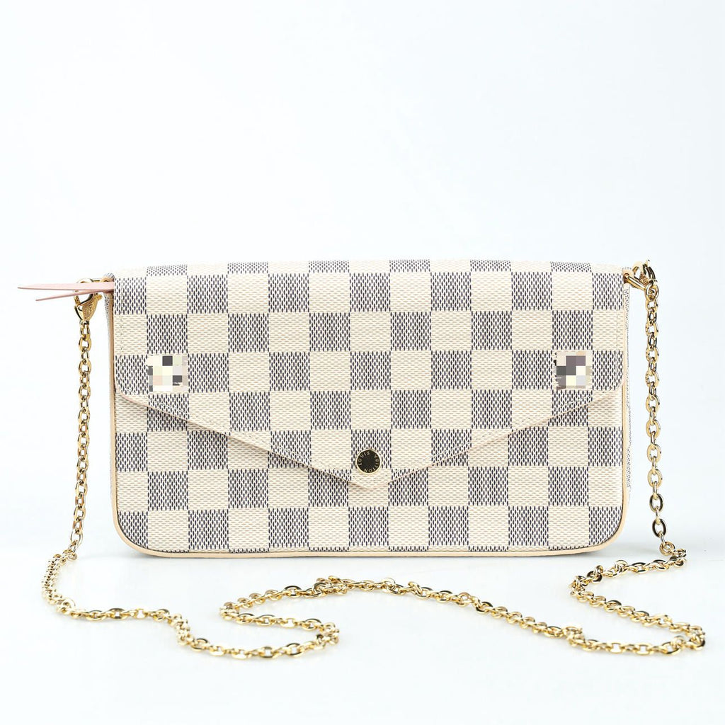 Premium Quality POCHETTE FELICIE CLUTCH Chain Bag