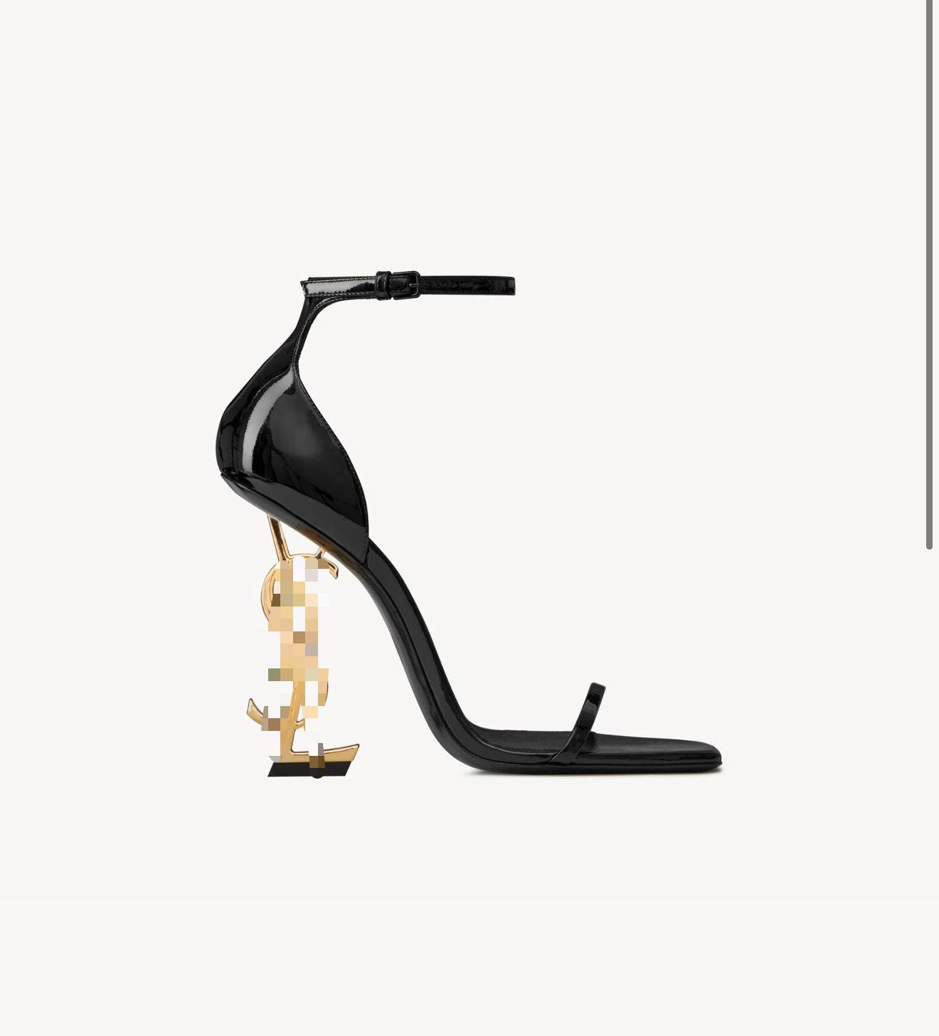 Premium Quality OPYUM SANDALS IN PATENT LEATHER