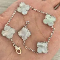 Premium Quality Stainless Steel Non-Tarnish vancleef Style Bracelets