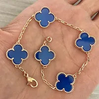 Premium Quality Stainless Steel Non-Tarnish vancleef Style Bracelets