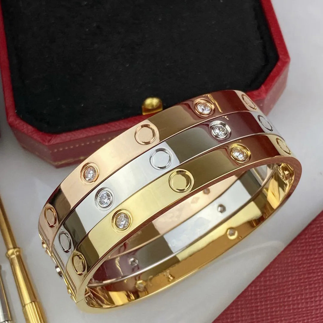 Premium Quality Stainless Steel Non-Tarnish Love Style Bracelets